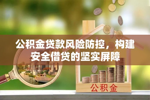 桐乡公积金贷款风险防控，构建安全借贷的坚实屏障