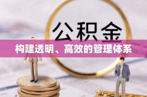 桐乡构建透明、高效的管理体系