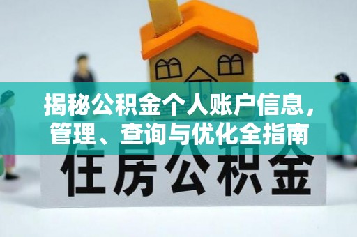 桐乡揭秘公积金个人账户信息，管理、查询与优化全指南