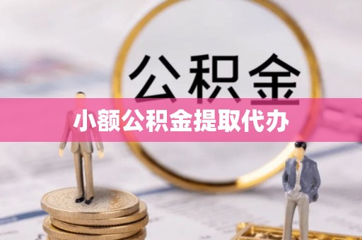 桐乡小额公积金提取代办