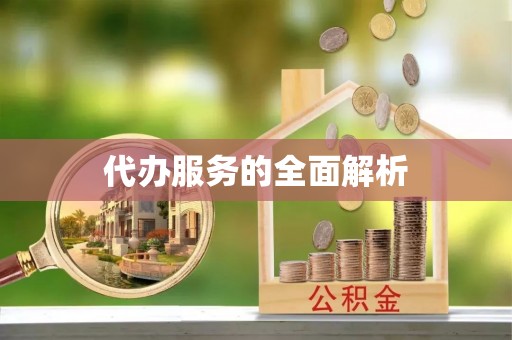 桐乡代办服务的全面解析