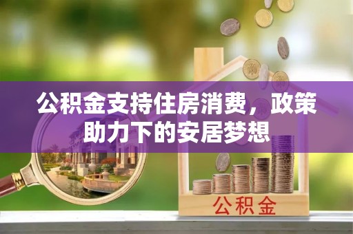 桐乡公积金支持住房消费，政策助力下的安居梦想