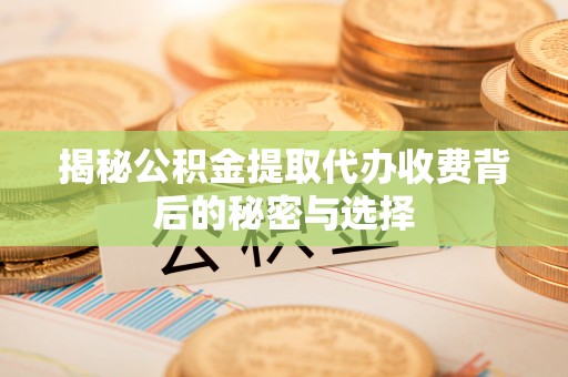 桐乡揭秘公积金提取代办收费背后的秘密与选择