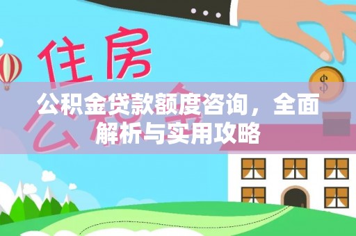 桐乡公积金贷款额度咨询，全面解析与实用攻略