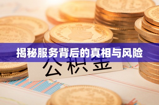 桐乡揭秘服务背后的真相与风险