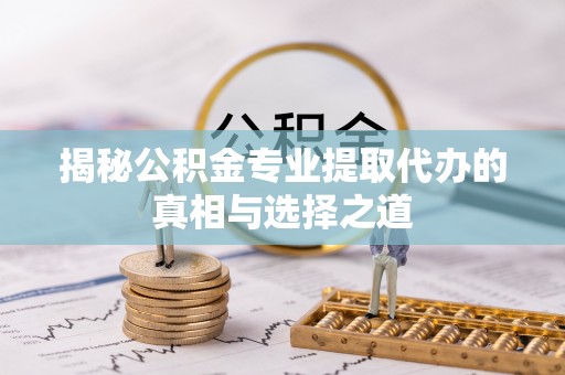 桐乡揭秘公积金专业提取代办的真相与选择之道