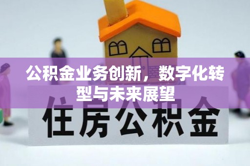 桐乡公积金业务创新，数字化转型与未来展望