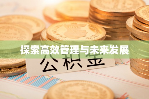 桐乡探索高效管理与未来发展