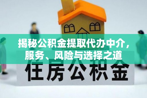 桐乡揭秘公积金提取代办中介，服务、风险与选择之道