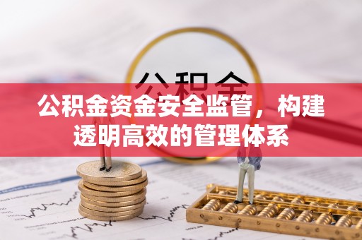 桐乡公积金资金安全监管，构建透明高效的管理体系
