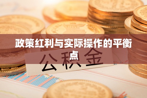 桐乡政策红利与实际操作的平衡点