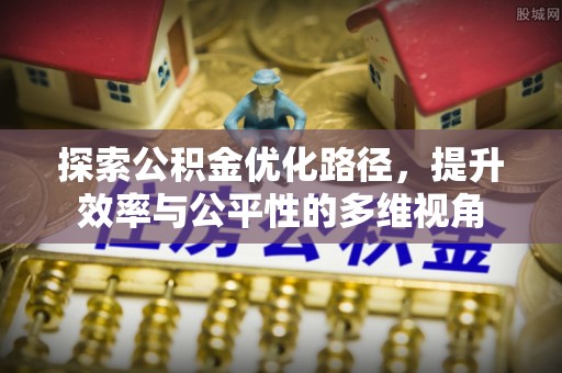 桐乡探索公积金优化路径，提升效率与公平性的多维视角