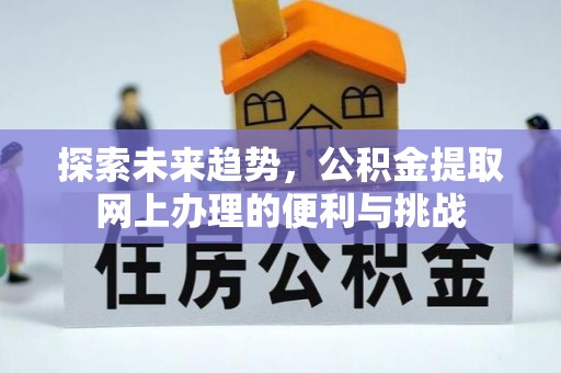 桐乡探索未来趋势，公积金提取网上办理的便利与挑战